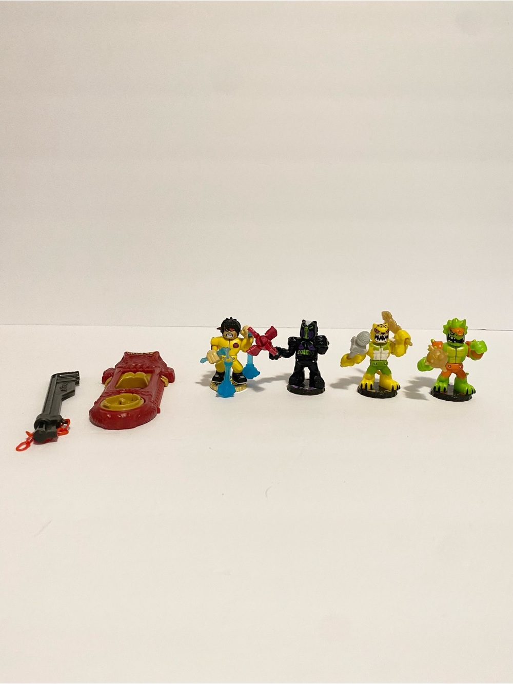 Akedo Ultimate Arcade Warriors Super Splitter Battle Action Loose Figures Lot